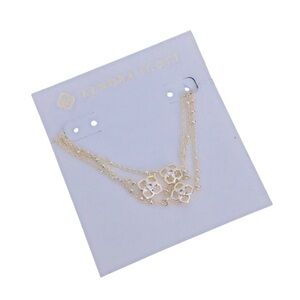 KENDRA‎ SCOTT Gold Rue Multi Strand Bracelet NWT